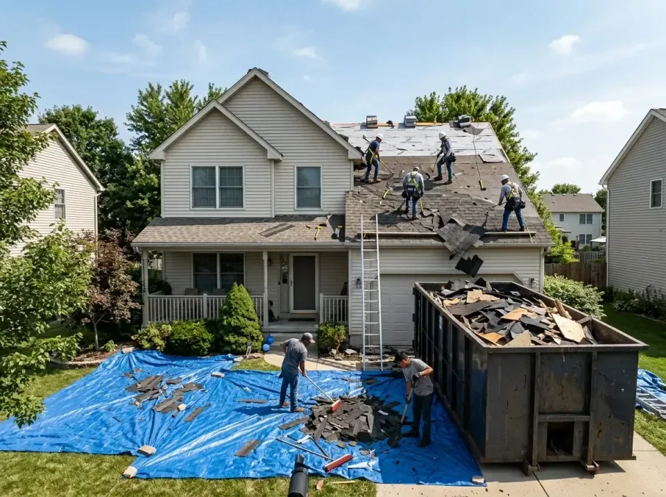 roof-replacement-debris-remova-004 — frequently asked questions, Cheapest Dumpster Rentals in Hope Valley, RI